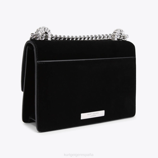 Kurt Geiger mujer bandolera pequeña london shoreditch 2LPR124 | bolsas blanco negro
